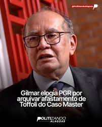 Gonet arquiva pedido contra Toffoli no Caso Banco Master e reacende debate sobre instituições.
